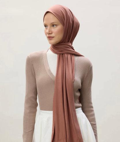 Jersey hijab Cinnamon Bark Fresh Scarfs