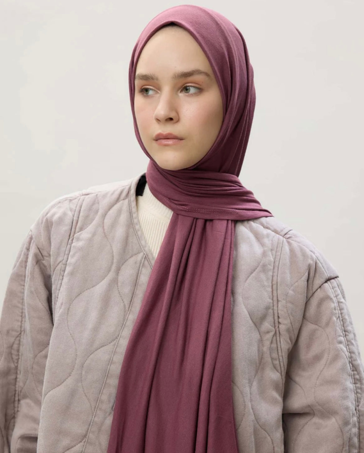 Jersey hijab Plum Fresh Scarfs